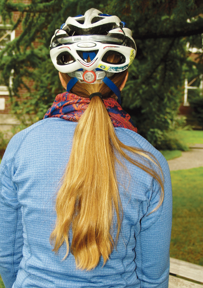 Women Bike Helmet hair Cascade Bicycle Club